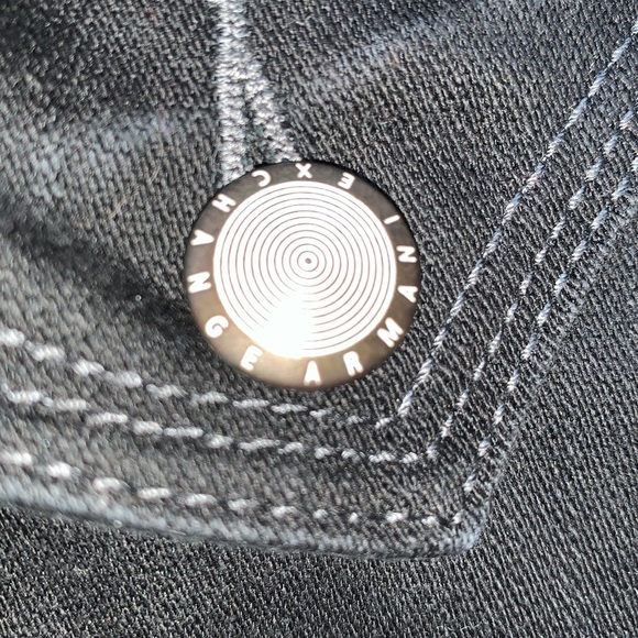 Armani Exchange denim zip front mini skirt - Picture 9 of 14